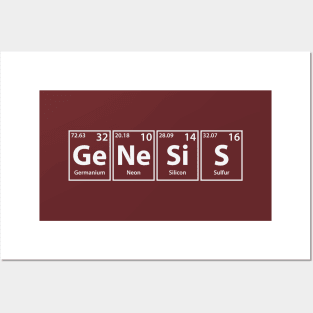 Genesis Elements Spelling Posters and Art